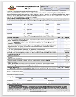 Residency Forms Here
